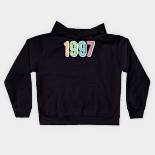 1997 BIRTH YEAR Kids Hoodie